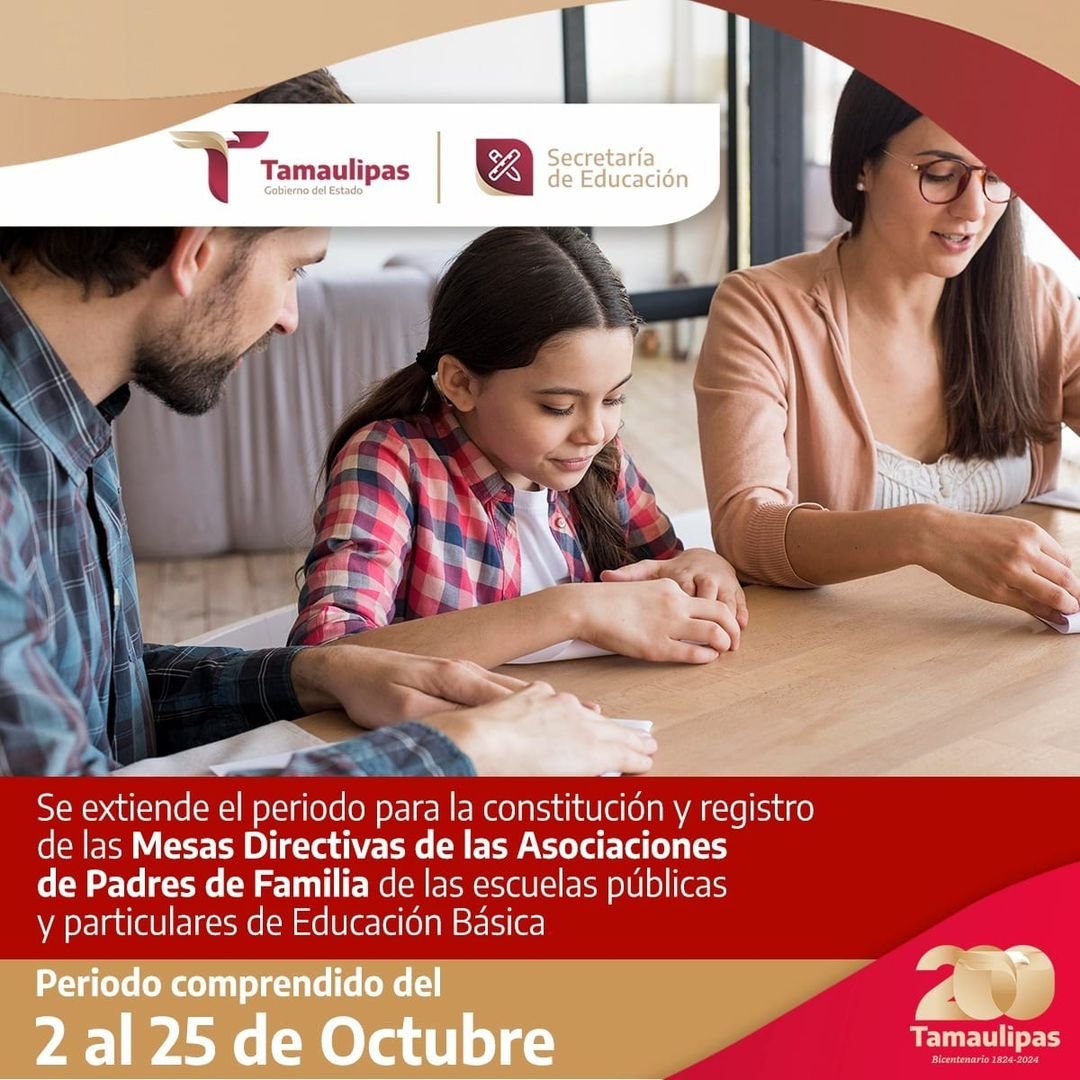 Se extiende el periodo para la Constitución de las Mesas Directivas de las Asociaciones de Padres de Familia de las Escu…