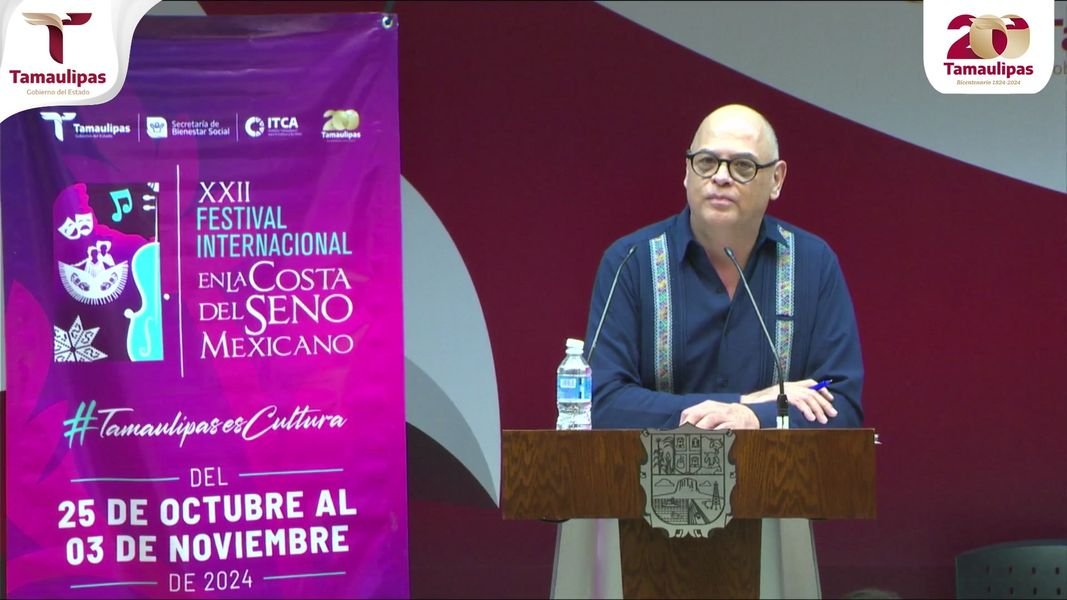 Conferencia de Prensa con el director general del Instituto Tamaulipeco para la Cultura y las Artes, Héctor Romero Lecan…