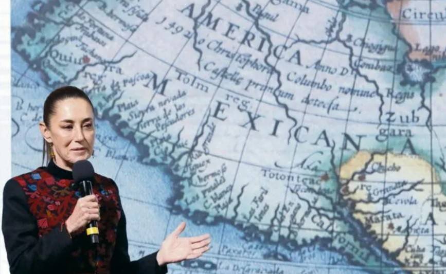 Sheinbaum responde a Trump por propuesta de renombrar el Golfo de México