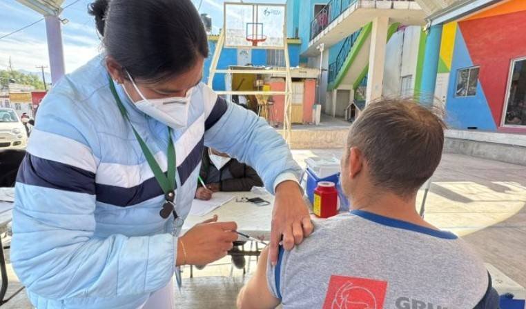 Coahuila Refuerza Vacunación contra Influenza y Covid-19 en Población Migrante
