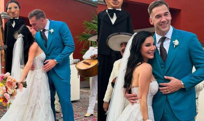 Martha Higareda se casa con su millonario novio: las fotos de la paradisíaca boda