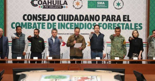 Instala Consejo Ciudadano para el Combate a Incendios Forestales