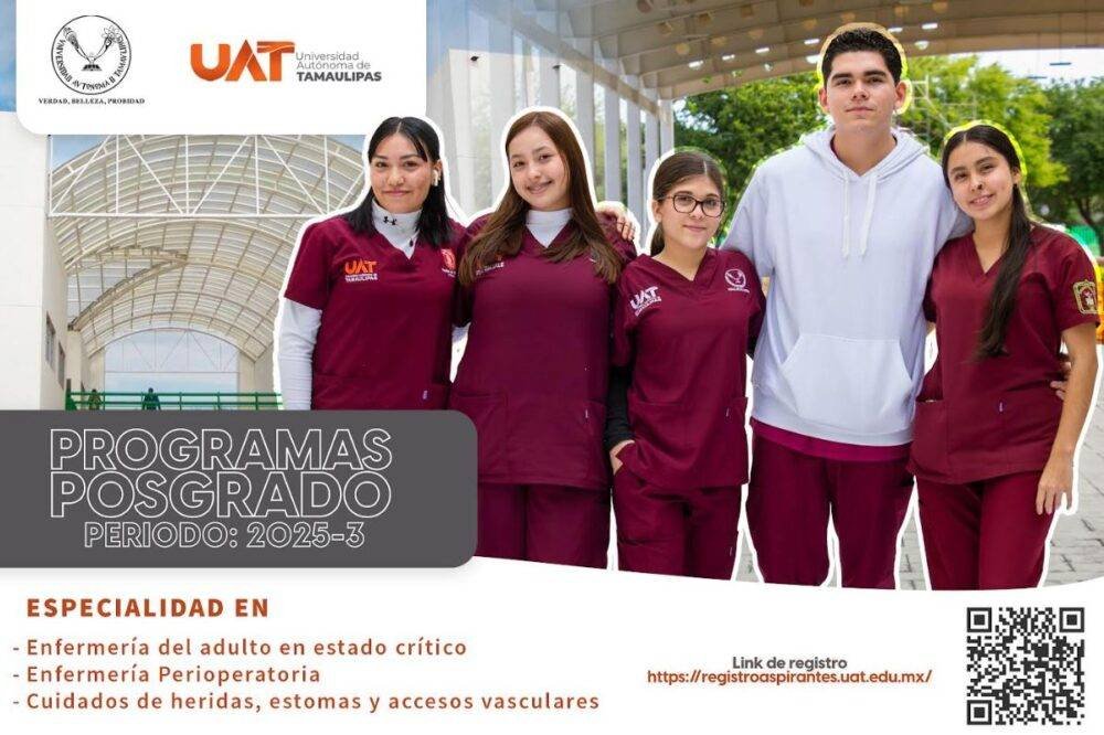 Ofrece la UAT especialidades de la Facultad de Enfermería Victoria