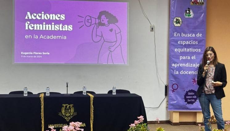 Con éxito realizan Jornada Académica 8M
