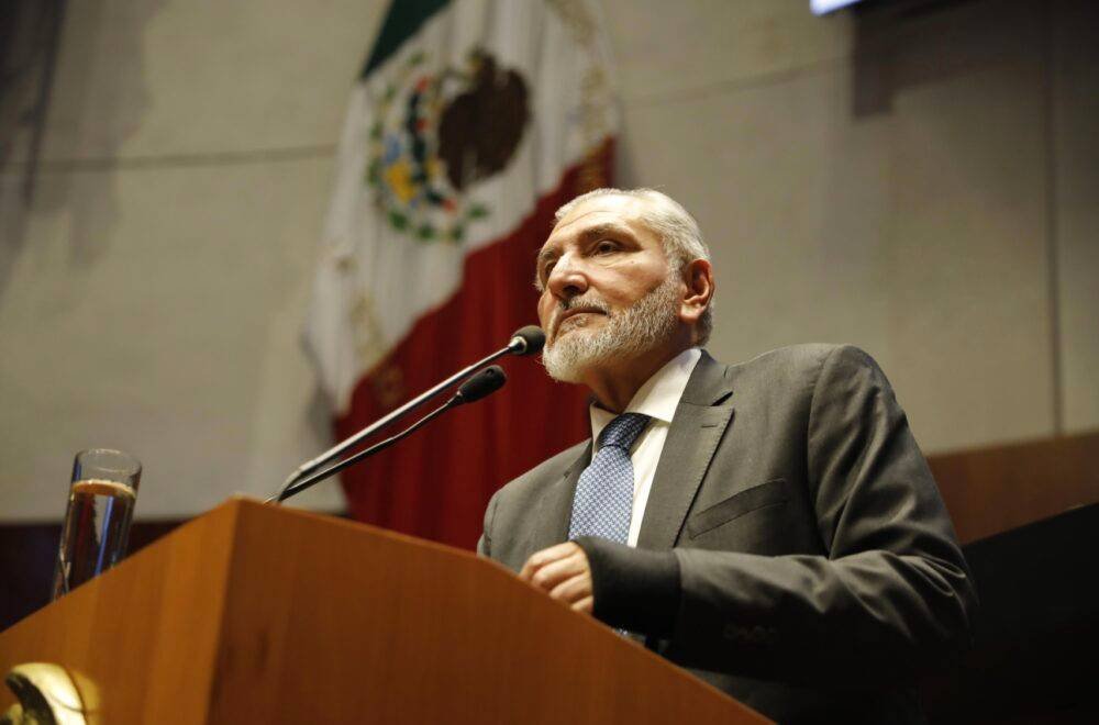 Adán Augusto López llama a unidad del Senado para proteger derechos de mexicanos en el exterior