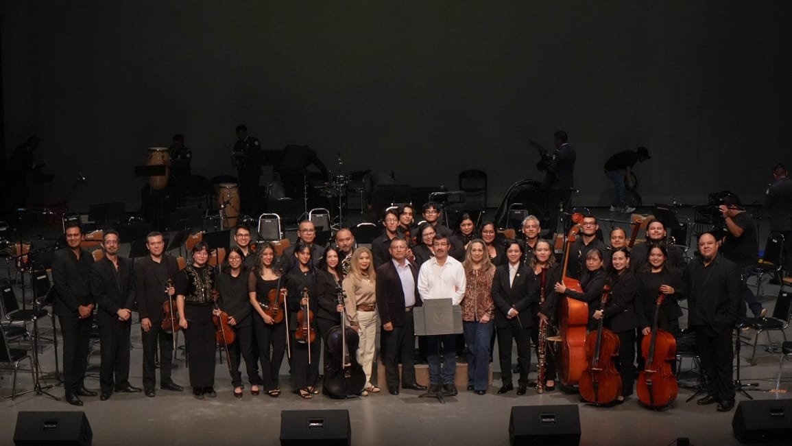 Orquestas de la UAT y Guardia Nacional celebran el folclor mexicano