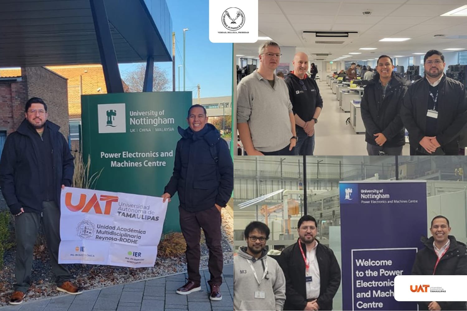 Impulsa la UAT alianza estratégica con la Universidad de Nottingham