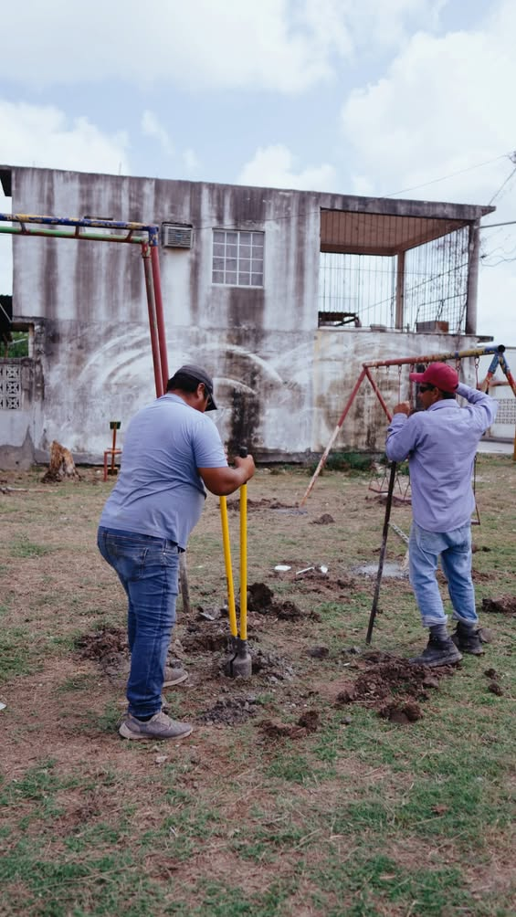 🛝🌳 Cuando un espacio público se cuida, también se fortalece la convivencia entre las familias y se crean mejores entor…