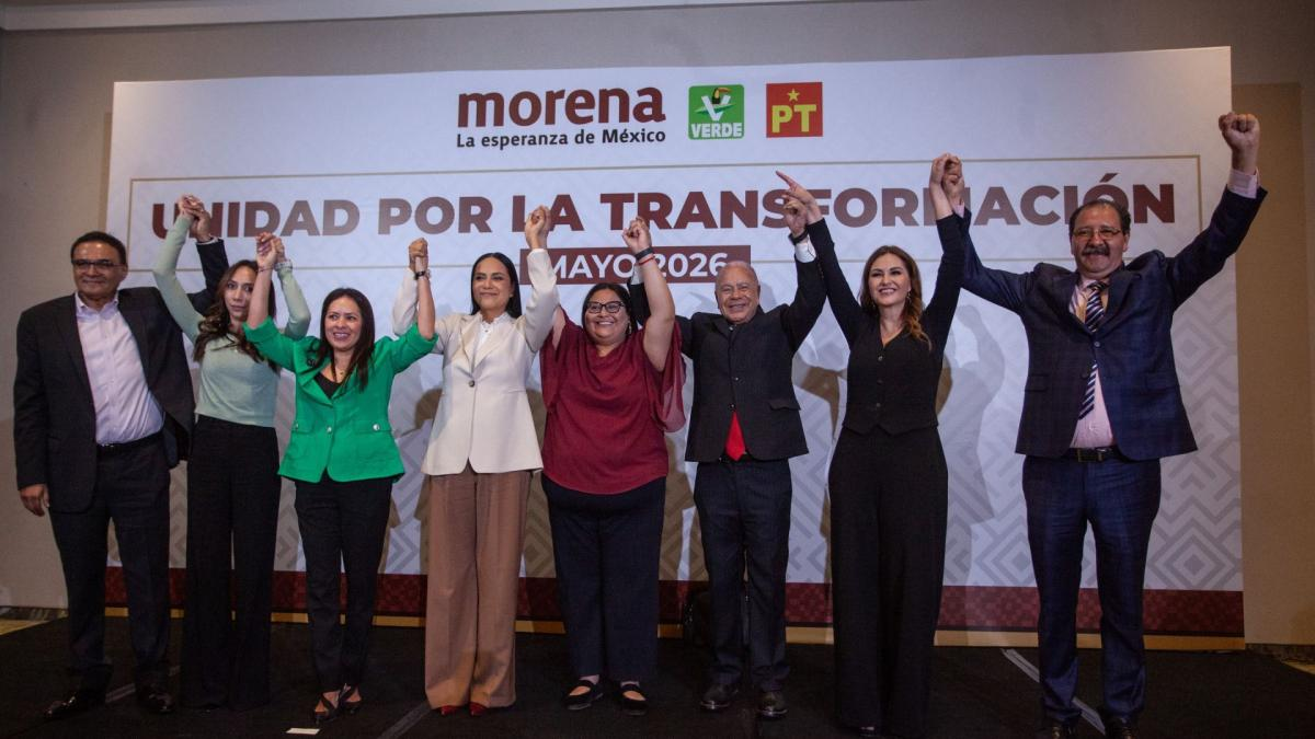 Morena, PT y Partido Verde van en alianza para 2027