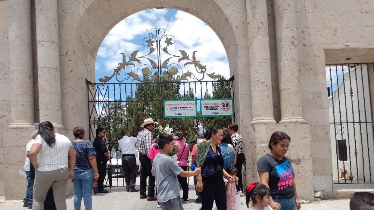 Abejas provocan cierre de panteón en pleno Día del Padre