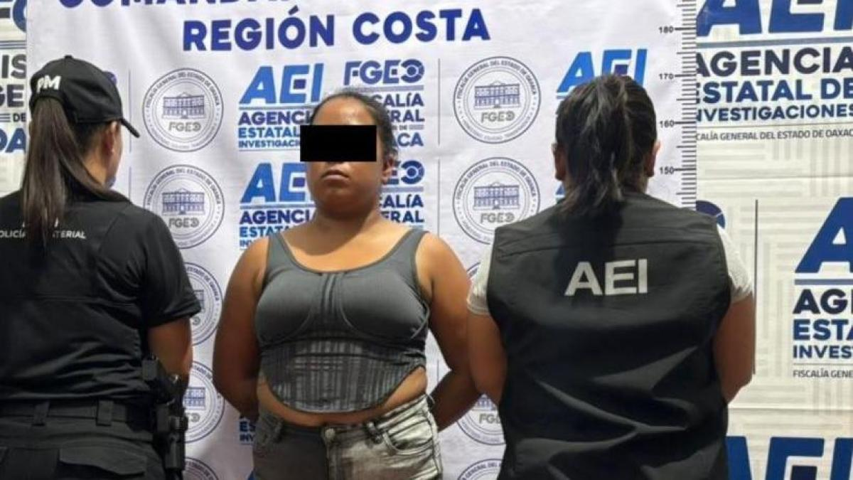 Detienen en Oaxaca a mujer acusada de asesinar a un hombre en Veracruz