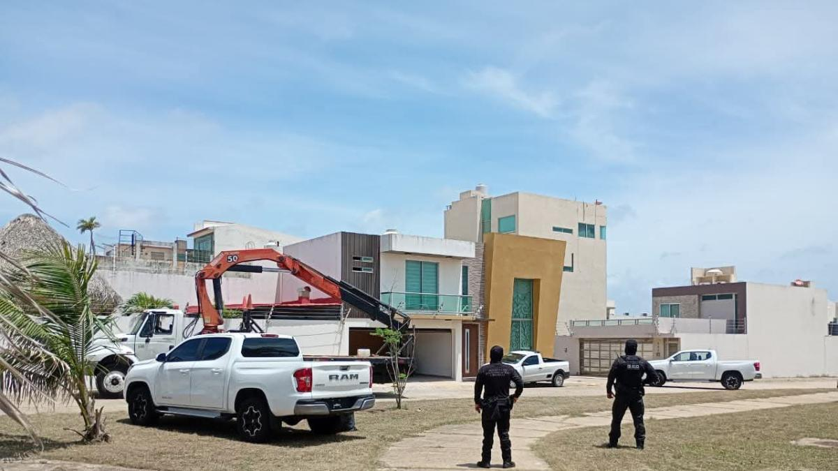 FGR halla restos humanos en exclusivo fraccionamiento de Coatzacoalcos