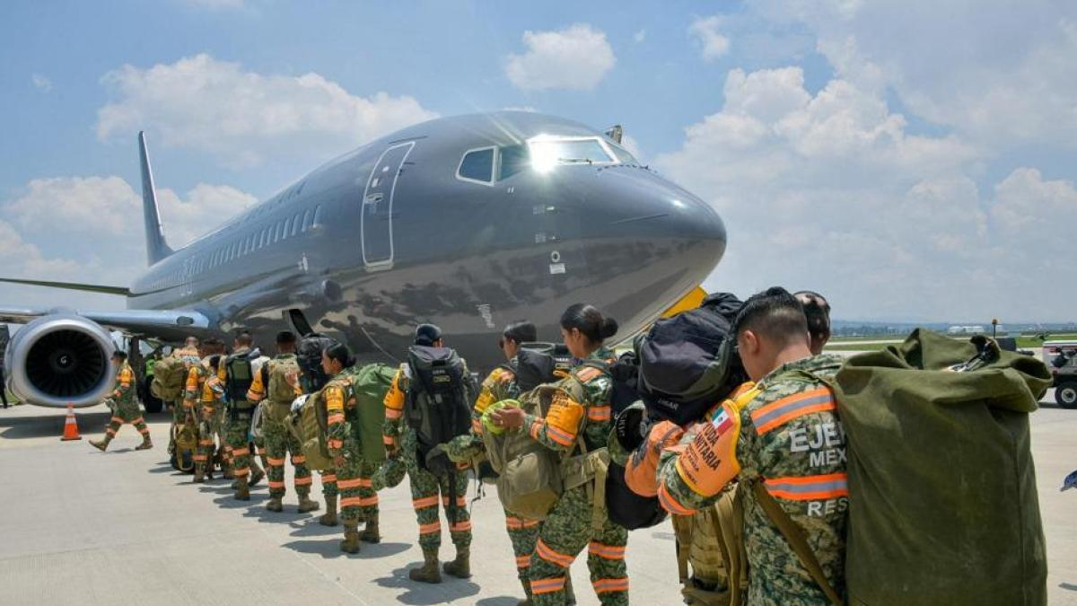 México envía ayuda humanitaria y personal de rescate a Venezuela con la Defensa