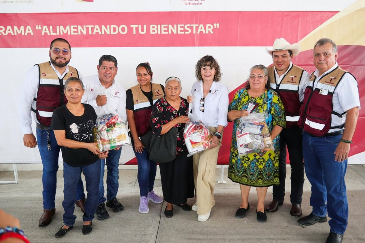 Arranca SEBIEN entrega de paquetes alimentarios – Gobierno del Estado de Tamaulipas