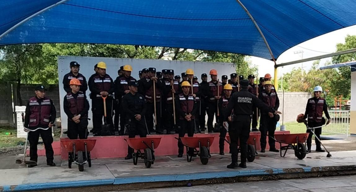 Participa Guardia Estatal en la Cuarta Jornada Estatal de Limpieza – Gobierno del Estado de Tamaulipas