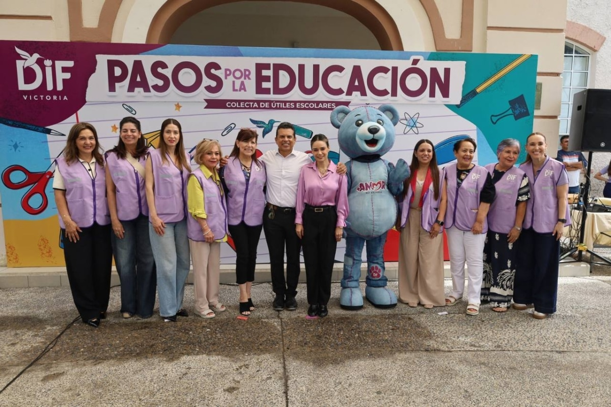Inicia DIF Victoria quinta edición “Pasos por la Educación”