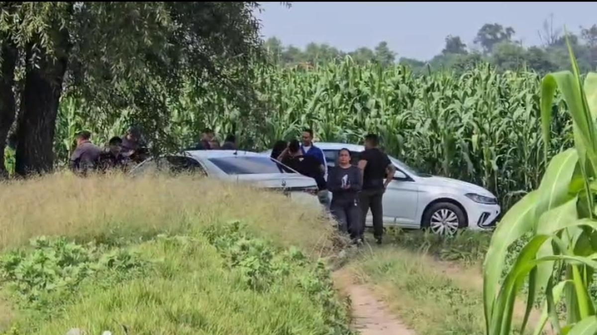 Hallan cuerpo calcinado en milpa de Tlaxcala