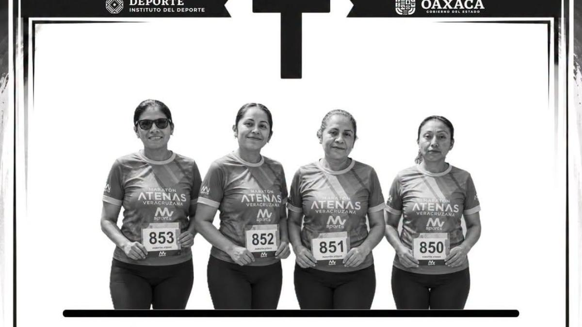 Mueren cuatro corredoras en accidente vehicular; regresaban del maratón Guelaguetza