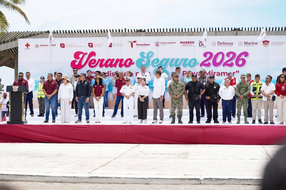 Inicia Operativo Verano Seguro 2026 en Playa Miramar – Gobierno del Estado de Tamaulipas