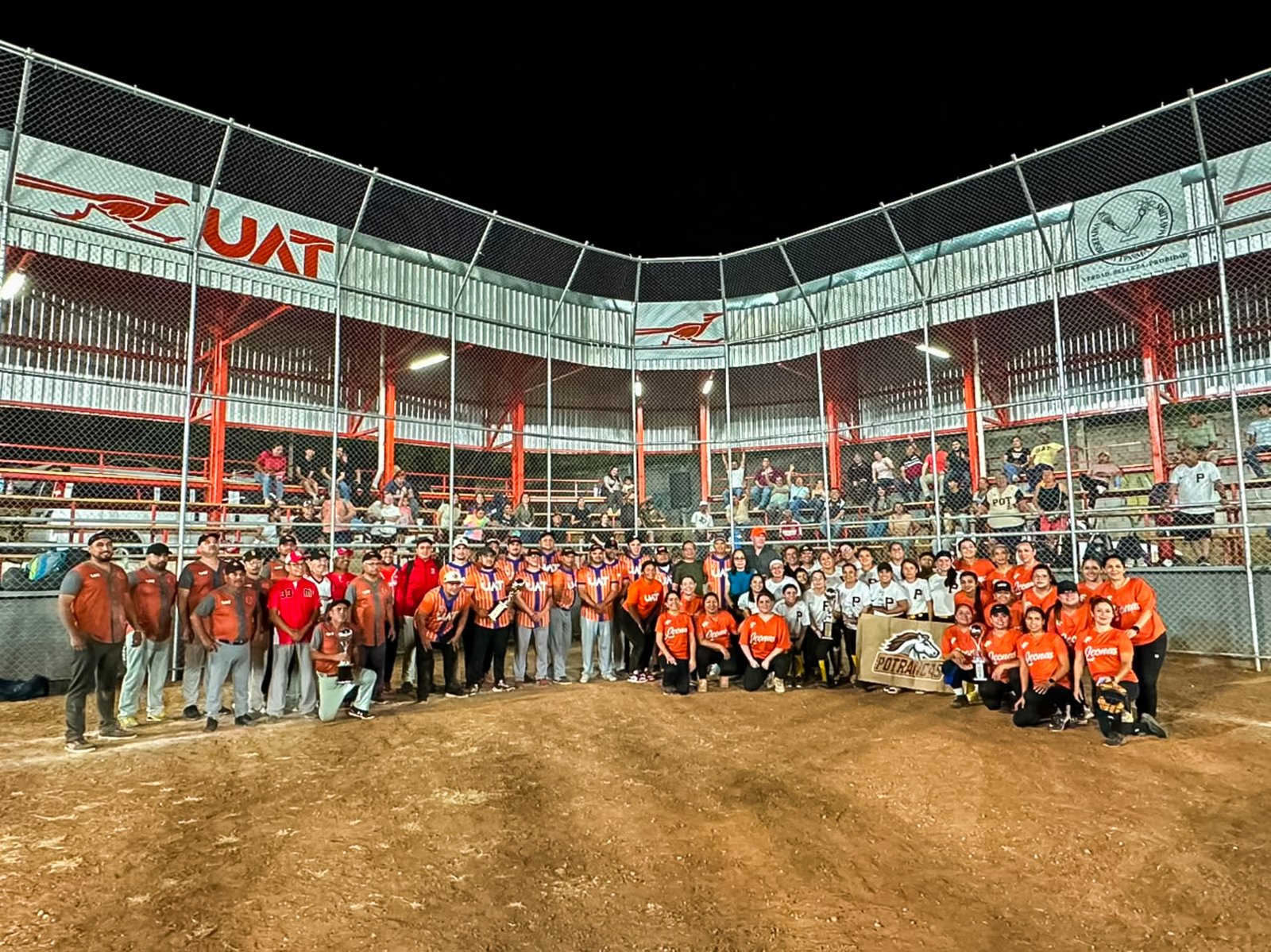 Potrancas y Vinculación, campeones en Torneo de Softbol Funcionarios UAT