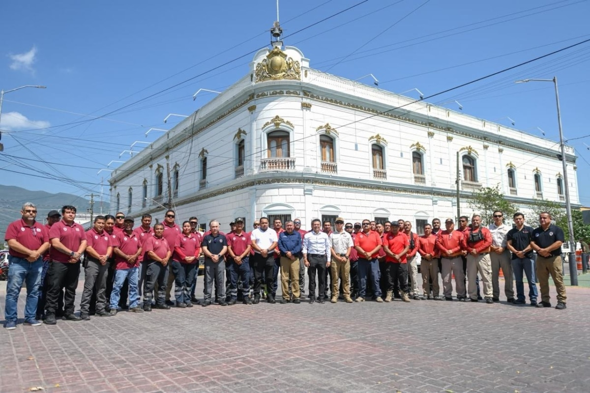 Agradece Lalo Gattás el gran trabajo de Protección Civil y bomberos por Victoria