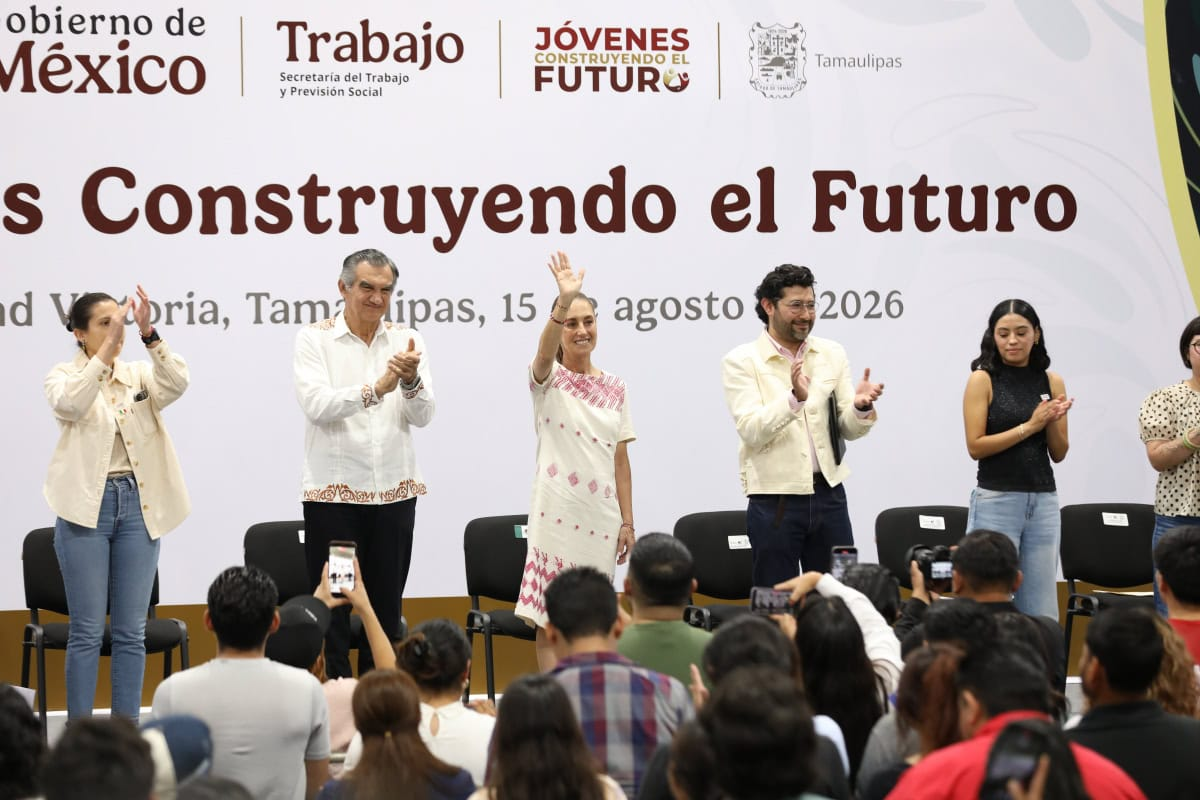 Se reúne Claudia Sheinbaum con jóvenes tamaulipecos: son el eje central del presente – Gobierno del Estado de Tamaulipas