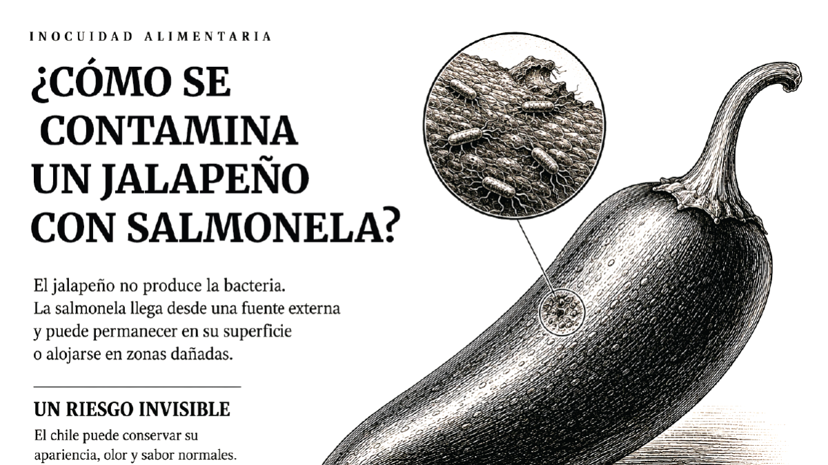 Jalapeños bajo la lupa por salmonela: qué se sabe