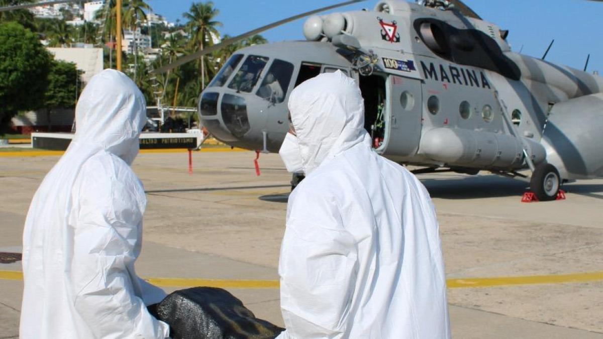 Semar aseguró 1.9 toneladas de cocaína frente a Guerrero