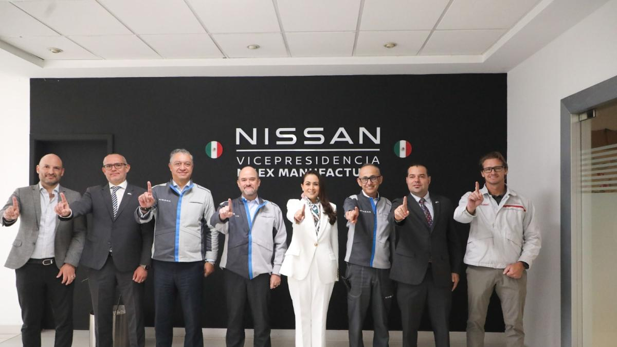 TERE JIMÉNEZ E IVÁN ESPINOSA, CEO GLOBAL DE NISSAN, REAFIRMAN ALIANZA ESTRATÉGICA EN AGUASCALIENTES
