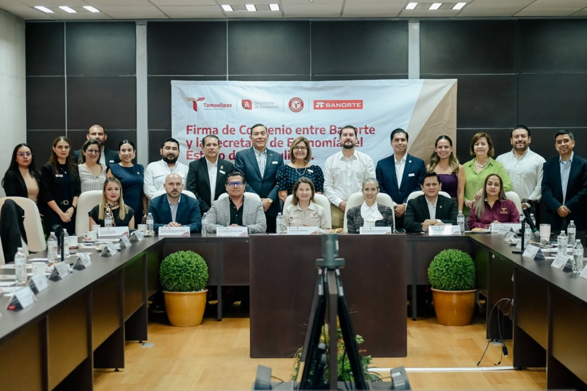 Tamaulipas, primero en formalizar alianza con Banorte en apoyo a las PyMEs – Gobierno del Estado de Tamaulipas