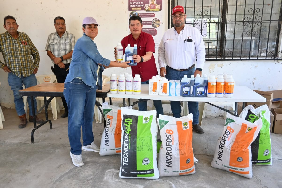 Fortalecen  la sanidad animal y la productividad del campo con apoyos pecuarios – Gobierno del Estado de Tamaulipas