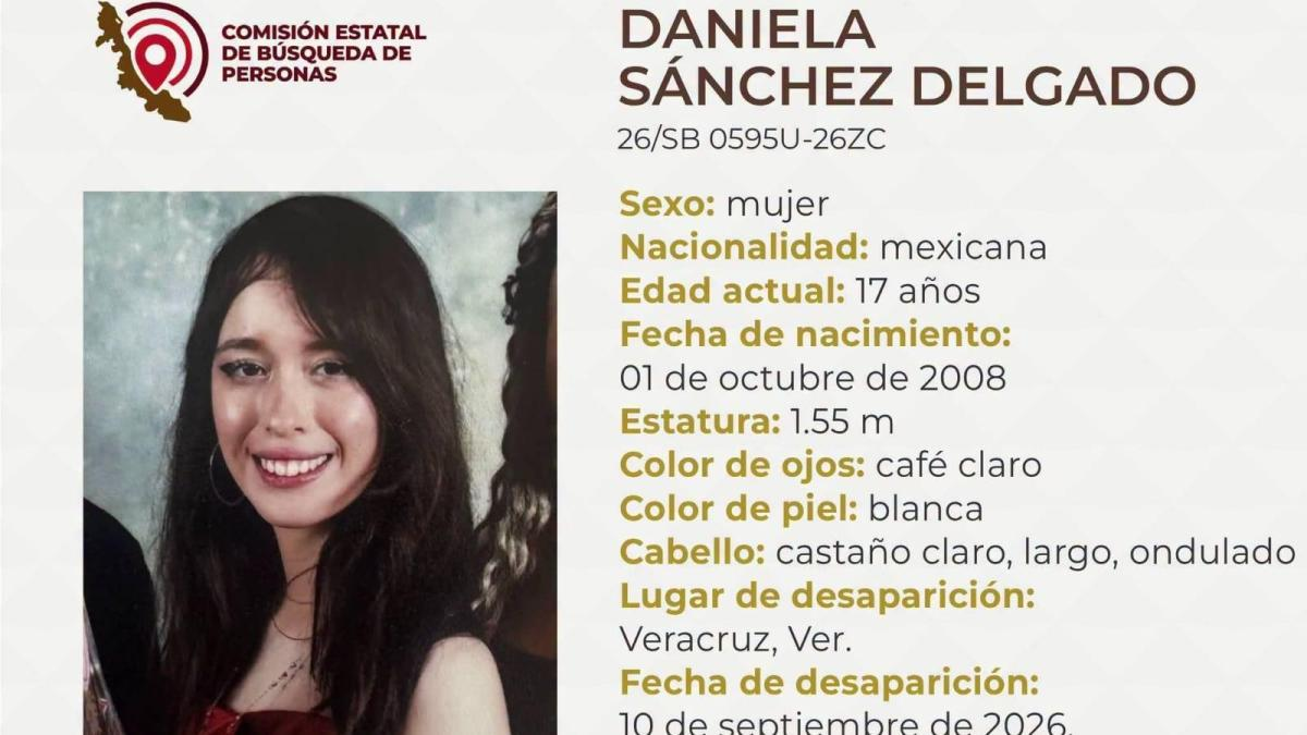 Exigen celeridad en búsqueda de Daniela Sánchez, alumna de Universidad Veracruzana