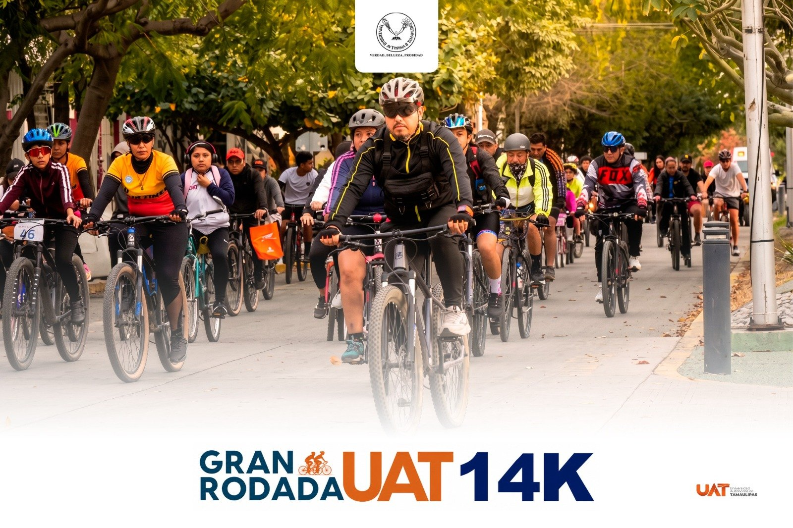 Lista la Gran Rodada UAT 14K en Ciudad Victoria