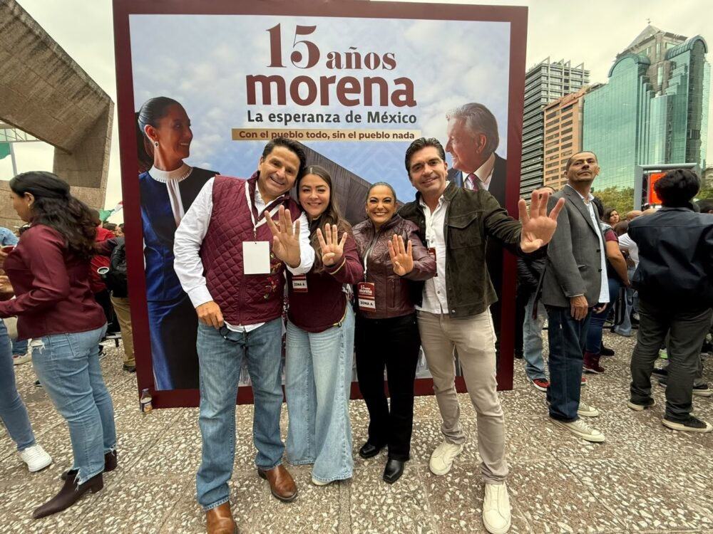 15 años de Morena: esperanza, organización y la fuerza del pueblo