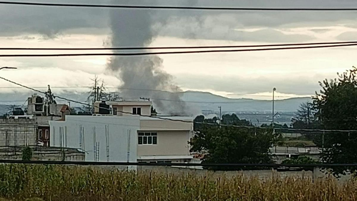 Explosión de un presunto polvorín en Tlaxcala deja tres personas heridas