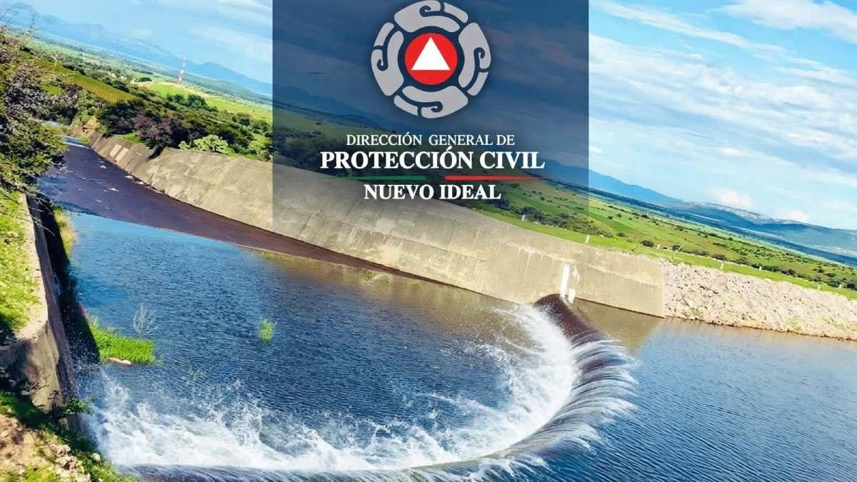 Presa en Durango está al 100 por ciento de su capacidad; autoridades se mantienen en alerta