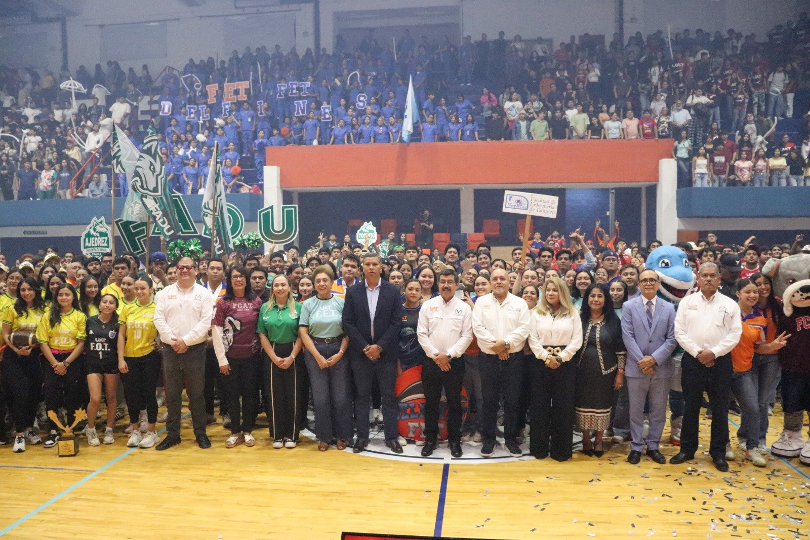 Inaugura rector Juegos Interfacultades UAT 2026 en el Campus Tampico